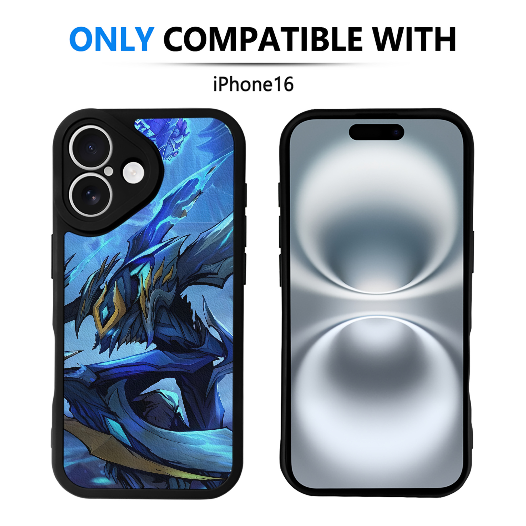 リーグ・オブ・レジェンド League of Legends LOL 【iPhone 16シリーズ対応】シリコンスマホケース（レザー調） 材質：シリコン